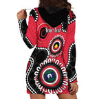 St Kilda NAIDOC 2026 Personalised Hoodie Dress 50 Years of Deadly Aboriginal Art