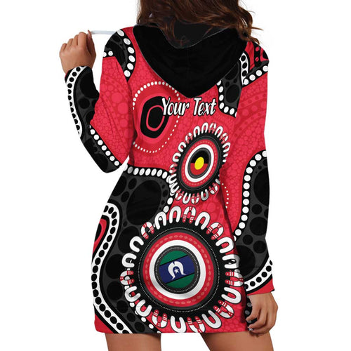 St Kilda NAIDOC 2026 Personalised Hoodie Dress 50 Years of Deadly Aboriginal Art
