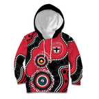 St Kilda NAIDOC 2026 Personalised Kid Hoodie 50 Years of Deadly Aboriginal Art