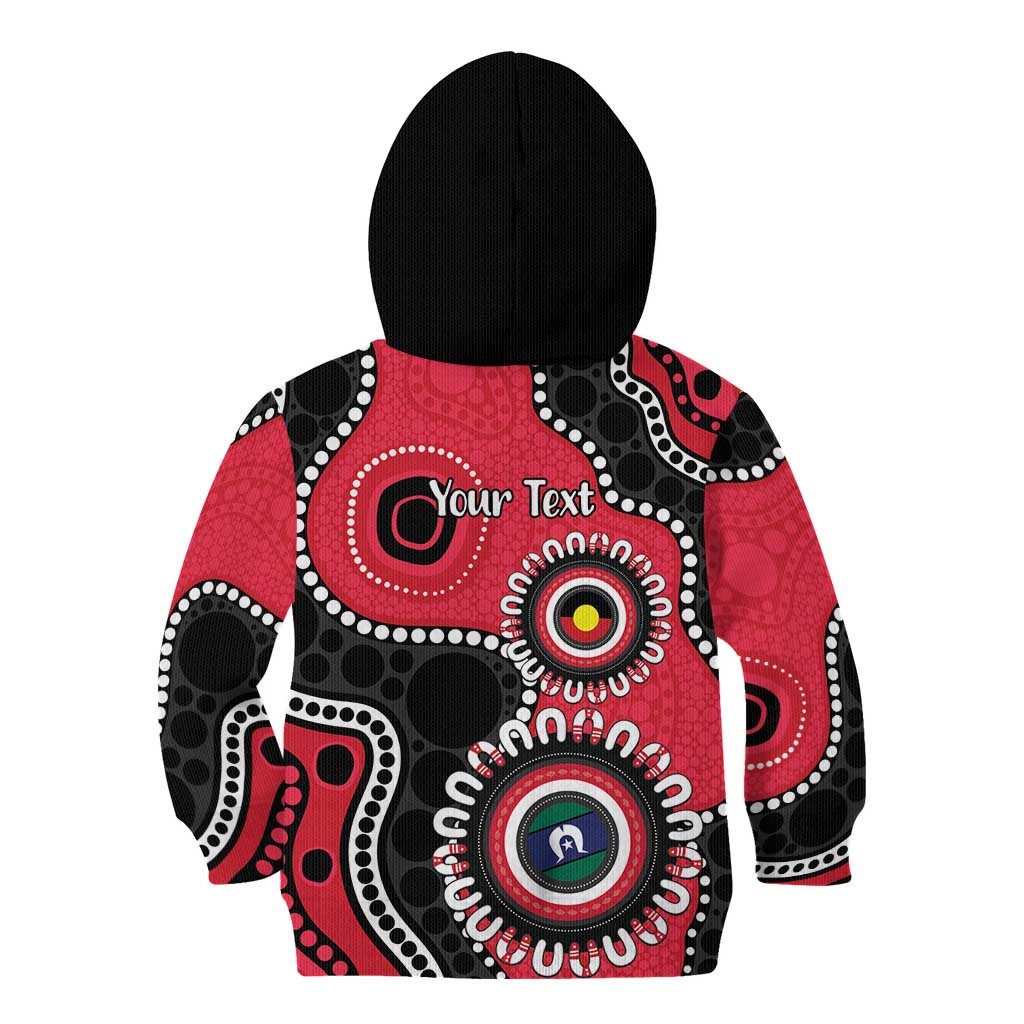 St Kilda NAIDOC 2026 Personalised Kid Hoodie 50 Years of Deadly Aboriginal Art