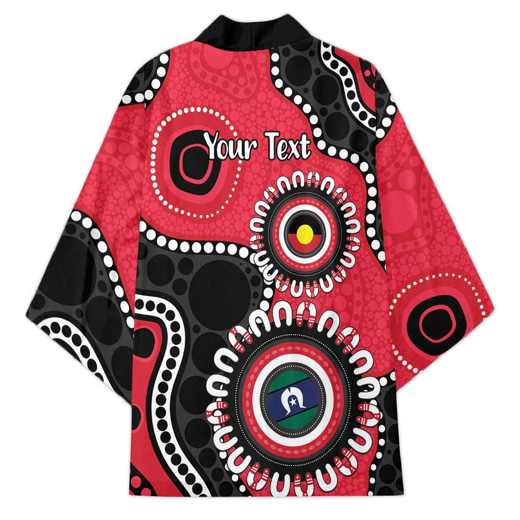 St Kilda NAIDOC 2026 Personalised Kimono 50 Years of Deadly Aboriginal Art