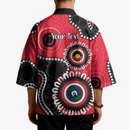St Kilda NAIDOC 2026 Personalised Kimono 50 Years of Deadly Aboriginal Art