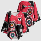 St Kilda NAIDOC 2026 Personalised Kimono Sleeve Blouse 50 Years of Deadly Aboriginal Art