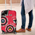 St Kilda NAIDOC 2026 Personalised Luggage Cover 50 Years of Deadly Aboriginal Art