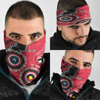 St Kilda NAIDOC 2026 Personalised Neck Gaiter 50 Years of Deadly Aboriginal Art