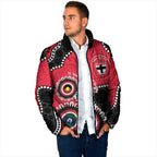 St Kilda NAIDOC 2026 Personalised Padded Jacket 50 Years of Deadly Aboriginal Art