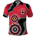 St Kilda NAIDOC 2026 Personalised Polo Shirt 50 Years of Deadly Aboriginal Art
