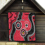 St Kilda NAIDOC 2026 Personalised Quilt 50 Years of Deadly Aboriginal Art