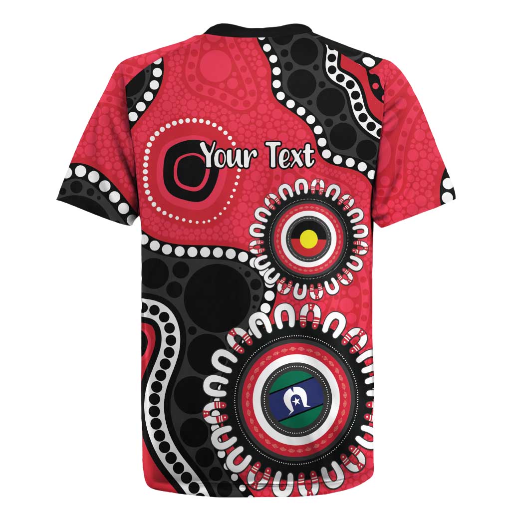 St Kilda NAIDOC 2026 Personalised Rugby Jersey 50 Years of Deadly Aboriginal Art