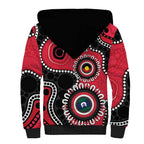St Kilda NAIDOC 2026 Personalised Sherpa Hoodie 50 Years of Deadly Aboriginal Art