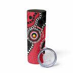 St Kilda NAIDOC 2026 Personalised Skinny Tumbler 50 Years of Deadly Aboriginal Art