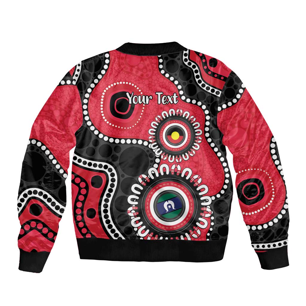 St Kilda NAIDOC 2026 Personalised Sleeve Zip Bomber Jacket 50 Years of Deadly Aboriginal Art