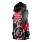 St Kilda NAIDOC 2026 Personalised Sleeveless Hoodie 50 Years of Deadly Aboriginal Art