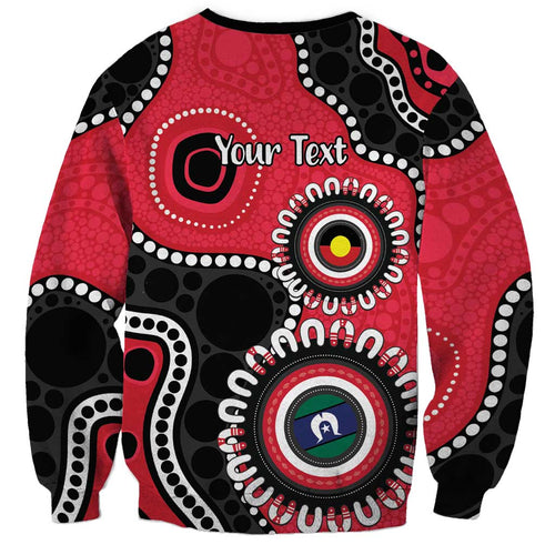 St Kilda NAIDOC 2026 Personalised Sweatshirt 50 Years of Deadly Aboriginal Art