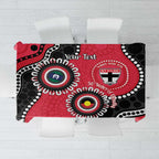 St Kilda NAIDOC 2026 Personalised Tablecloth 50 Years of Deadly Aboriginal Art