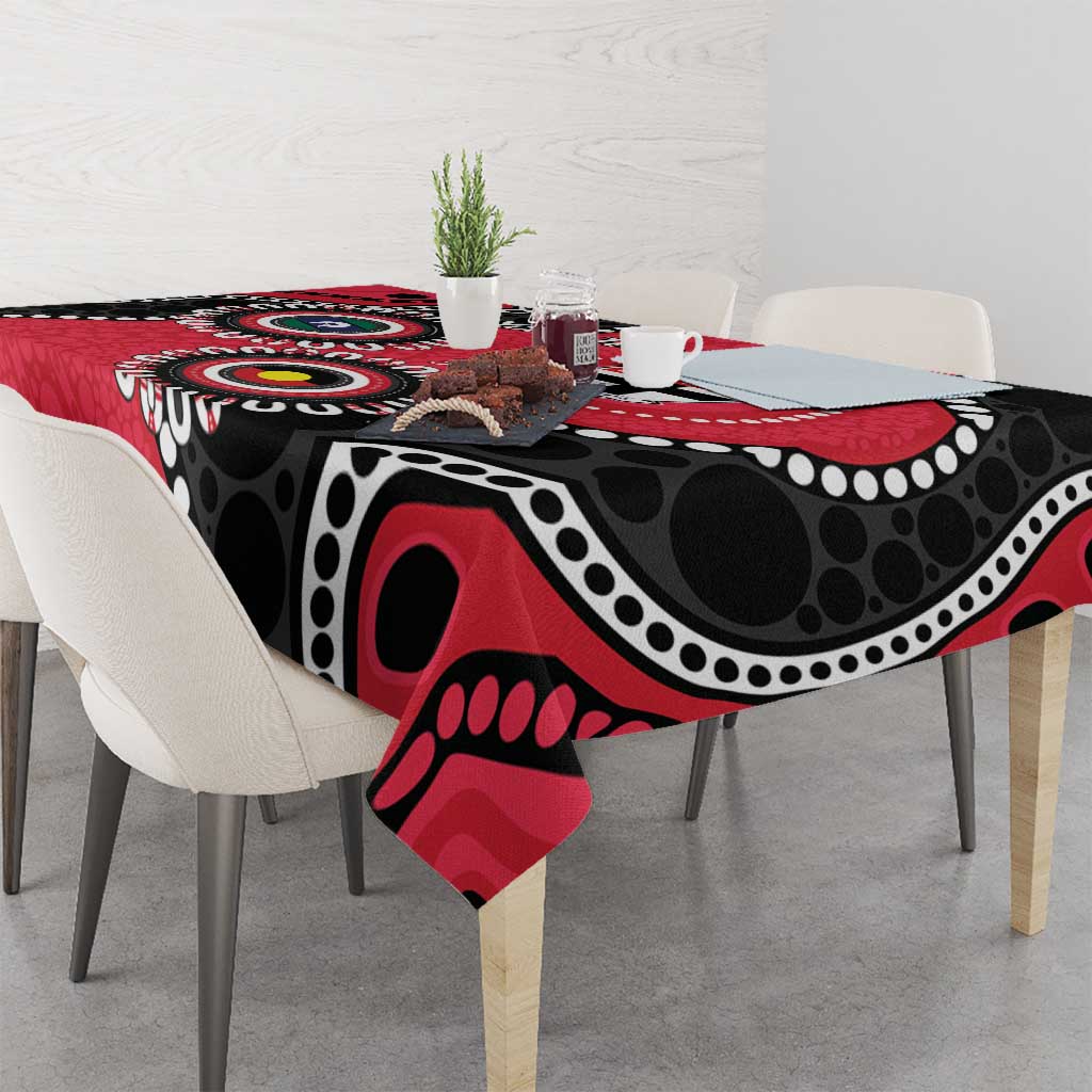 St Kilda NAIDOC 2026 Personalised Tablecloth 50 Years of Deadly Aboriginal Art