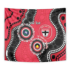St Kilda NAIDOC 2026 Personalised Tapestry 50 Years of Deadly Aboriginal Art