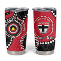 St Kilda NAIDOC 2026 Personalised Tumbler Cup 50 Years of Deadly Aboriginal Art