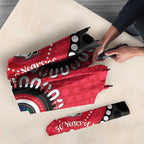 St Kilda NAIDOC 2026 Personalised Umbrella 50 Years of Deadly Aboriginal Art