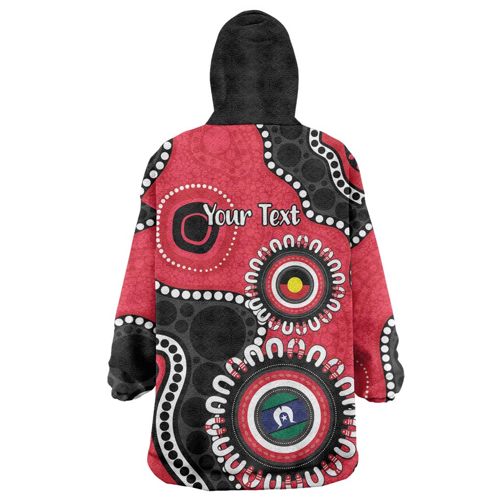 St Kilda NAIDOC 2026 Personalised Wearable Blanket Hoodie 50 Years of Deadly Aboriginal Art
