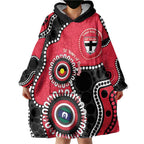 St Kilda NAIDOC 2026 Personalised Wearable Blanket Hoodie 50 Years of Deadly Aboriginal Art