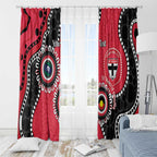 St Kilda NAIDOC 2026 Personalised Window Curtain 50 Years of Deadly Aboriginal Art