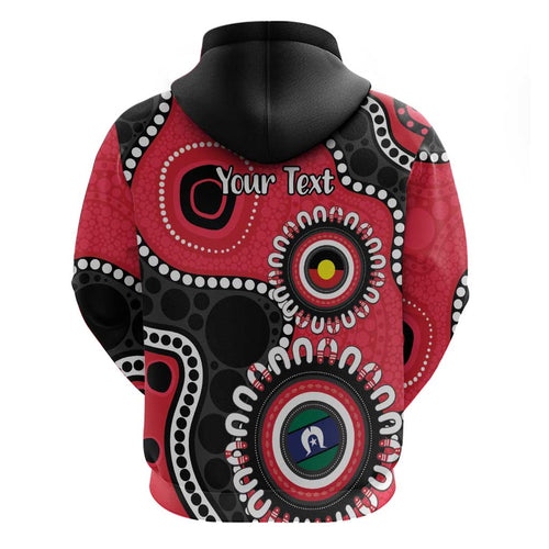 St Kilda NAIDOC 2026 Personalised Zip Hoodie 50 Years of Deadly Aboriginal Art