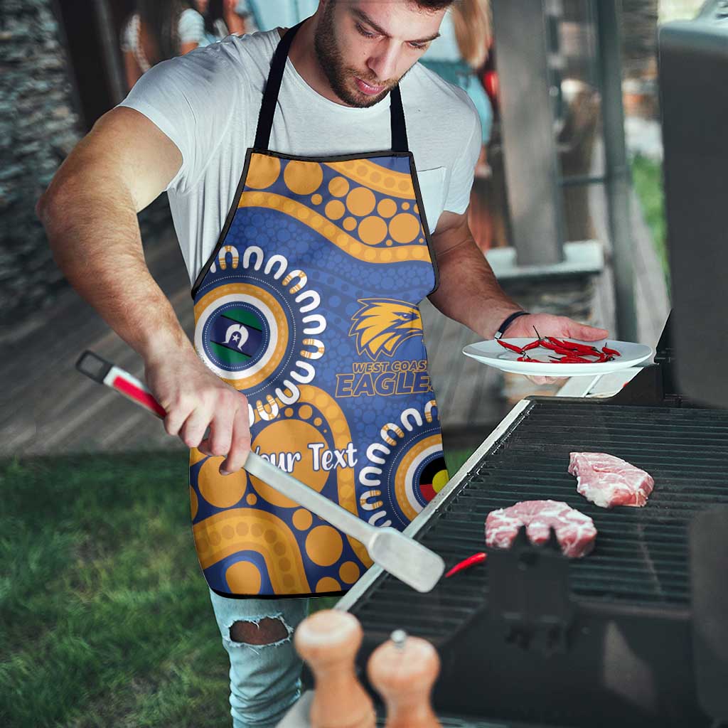 Eagles NAIDOC 2026 Personalised Apron 50 Years of Deadly Aboriginal Art