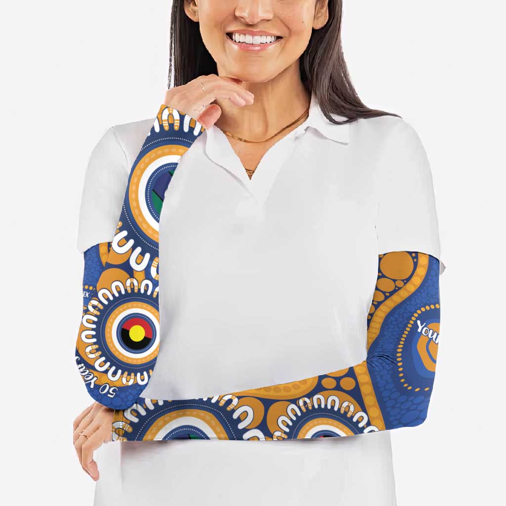 Eagles NAIDOC 2026 Personalised Arm Sleeves 50 Years of Deadly Aboriginal Art