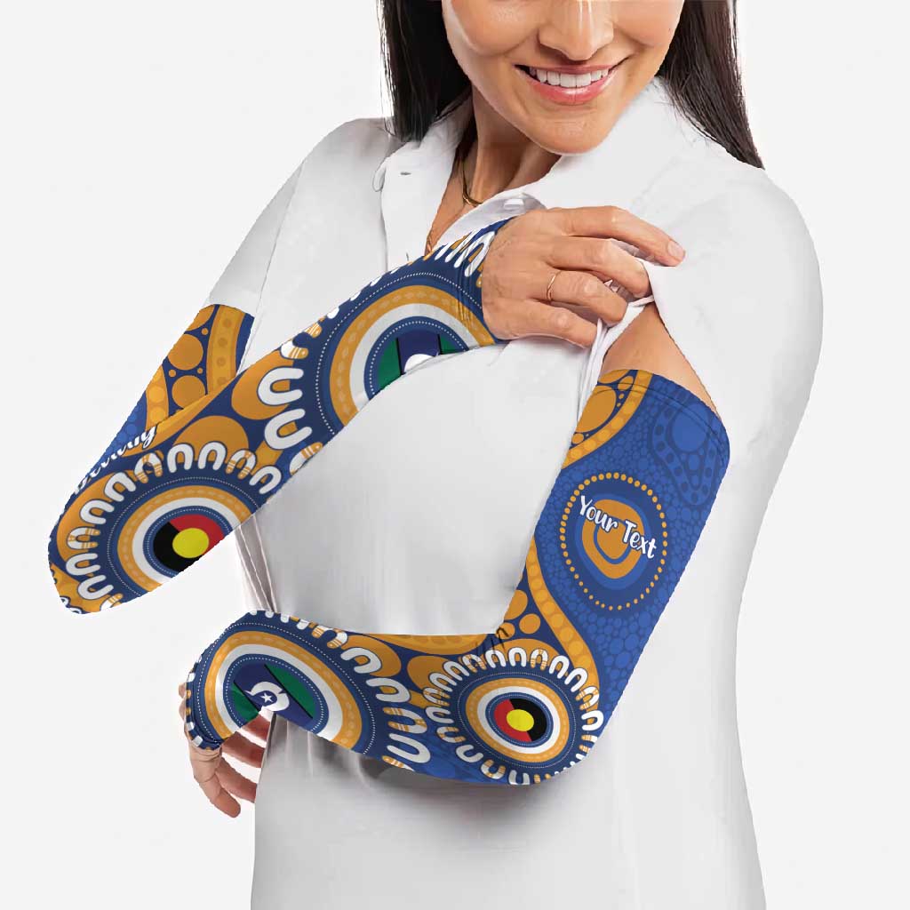 Eagles NAIDOC 2026 Personalised Arm Sleeves 50 Years of Deadly Aboriginal Art