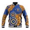 Eagles NAIDOC 2026 Personalised Baseball Jacket 50 Years of Deadly Aboriginal Art