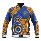 Eagles NAIDOC 2026 Personalised Baseball Jacket 50 Years of Deadly Aboriginal Art
