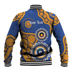 Eagles NAIDOC 2026 Personalised Baseball Jacket 50 Years of Deadly Aboriginal Art