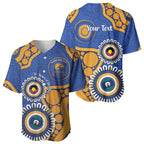 Eagles NAIDOC 2026 Personalised Baseball Jersey 50 Years of Deadly Aboriginal Art