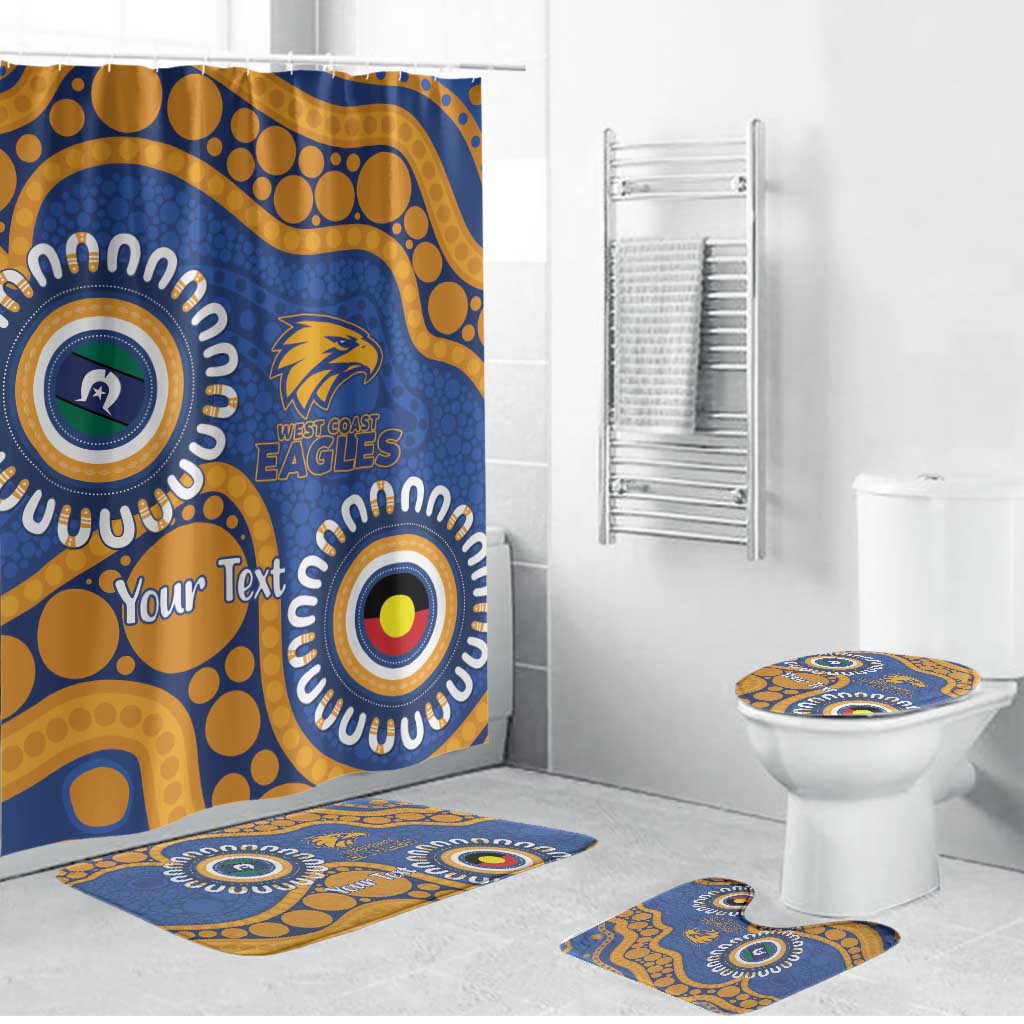 Eagles NAIDOC 2026 Personalised Bathroom Set 50 Years of Deadly Aboriginal Art