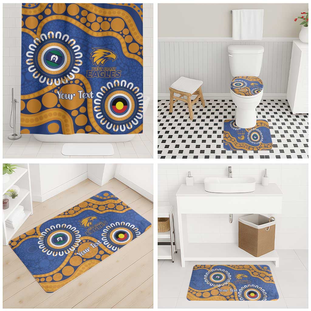 Eagles NAIDOC 2026 Personalised Bathroom Set 50 Years of Deadly Aboriginal Art