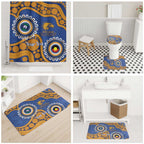 Eagles NAIDOC 2026 Personalised Bathroom Set 50 Years of Deadly Aboriginal Art