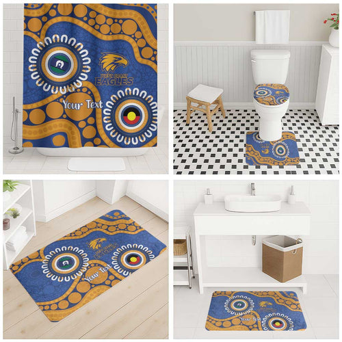 Eagles NAIDOC 2026 Personalised Bathroom Set 50 Years of Deadly Aboriginal Art
