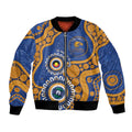 Eagles NAIDOC 2026 Personalised Bomber Jacket 50 Years of Deadly Aboriginal Art