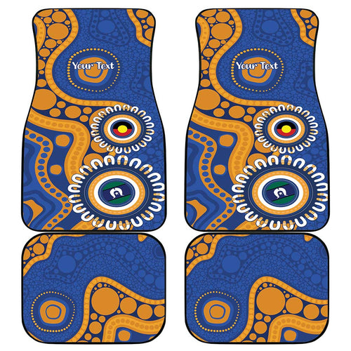 Eagles NAIDOC 2026 Personalised Car Mats 50 Years of Deadly Aboriginal Art