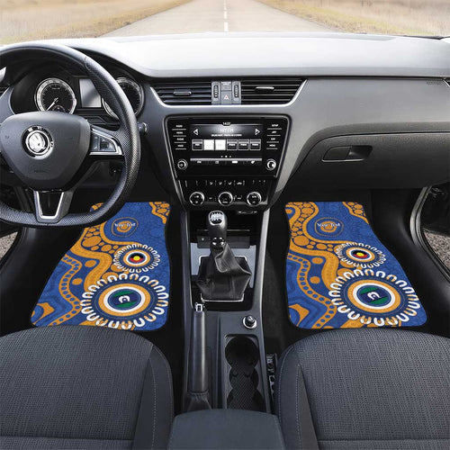 Eagles NAIDOC 2026 Personalised Car Mats 50 Years of Deadly Aboriginal Art