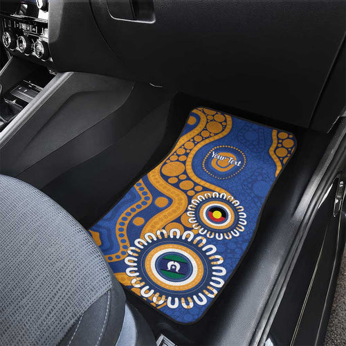 Eagles NAIDOC 2026 Personalised Car Mats 50 Years of Deadly Aboriginal Art