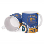 Eagles NAIDOC 2026 Personalised Ceramic Mug 50 Years of Deadly Aboriginal Art