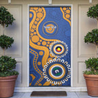 Eagles NAIDOC 2026 Personalised Door Cover 50 Years of Deadly Aboriginal Art