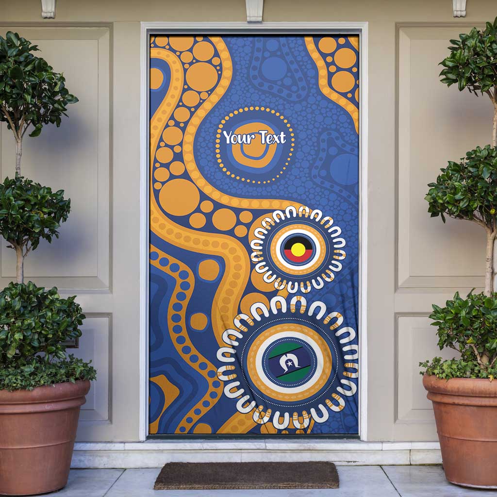 Eagles NAIDOC 2026 Personalised Door Cover 50 Years of Deadly Aboriginal Art