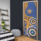 Eagles NAIDOC 2026 Personalised Door Cover 50 Years of Deadly Aboriginal Art