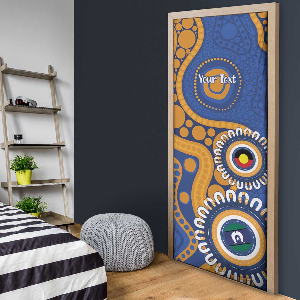 Eagles NAIDOC 2026 Personalised Door Cover 50 Years of Deadly Aboriginal Art