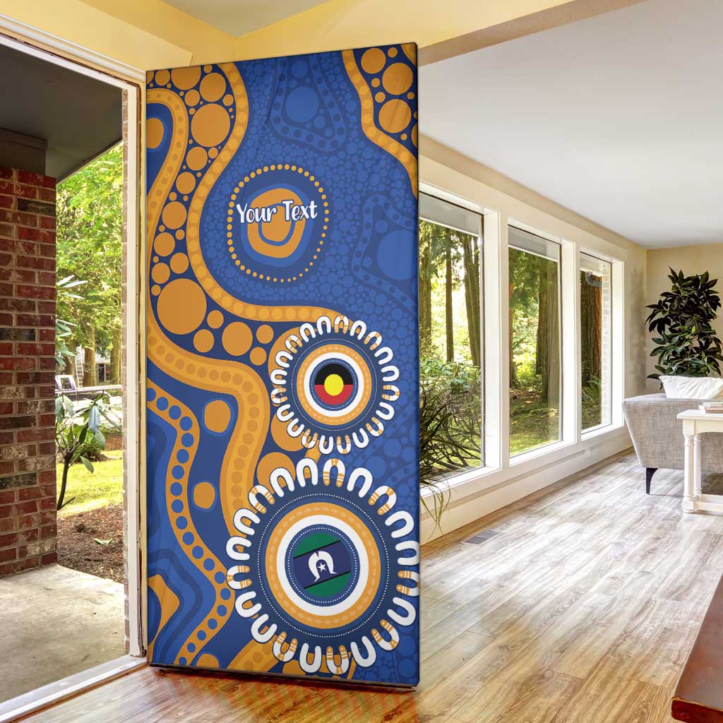 Eagles NAIDOC 2026 Personalised Door Cover 50 Years of Deadly Aboriginal Art