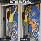 Eagles NAIDOC 2026 Personalised Door Cover 50 Years of Deadly Aboriginal Art
