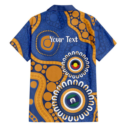Eagles NAIDOC 2026 Personalised Family Matching Puletasi and Hawaiian Shirt 50 Years of Deadly Aboriginal Art